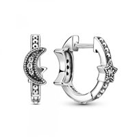 Orecchini Pandora Donna Pandora Moments in Argento 299152C01 - 299152C01